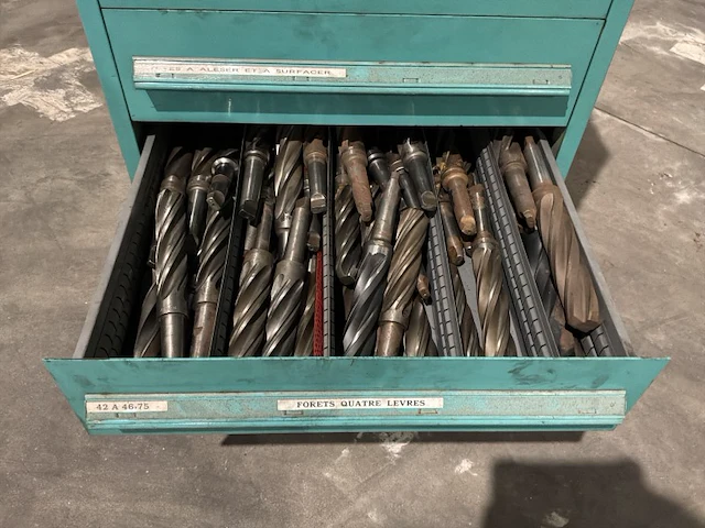 Lista industriële metalen ladekast - afbeelding 10 van  10
