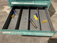 Lista industriële metalen ladekast - afbeelding 2 van  12