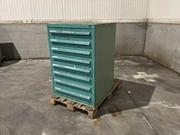 Lista industriële metalen ladekast