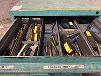 Lista industriële metalen ladekast - afbeelding 8 van  12