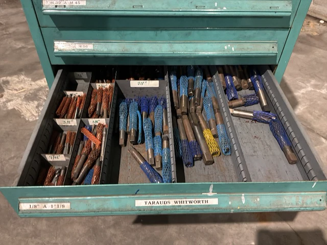 Lista industriële metalen ladekast - afbeelding 12 van  12