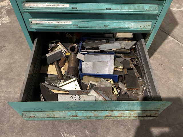Lista industriële metalen ladekast - afbeelding 6 van  14