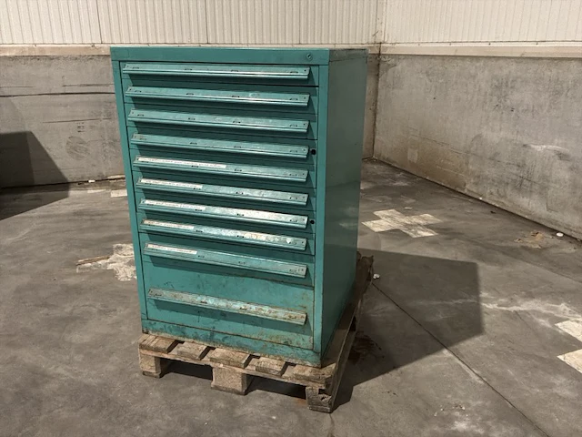 Lista industriële metalen ladekast - afbeelding 1 van  14