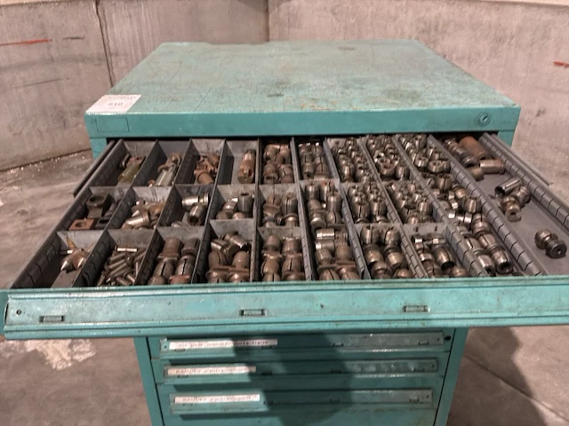 Lista industriële metalen ladekast - afbeelding 10 van  14