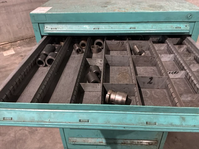 Lista industriële metalen ladekast - afbeelding 11 van  14