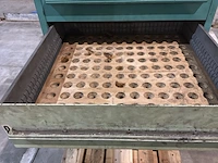 Lista industriële metalen ladekast - afbeelding 6 van  9