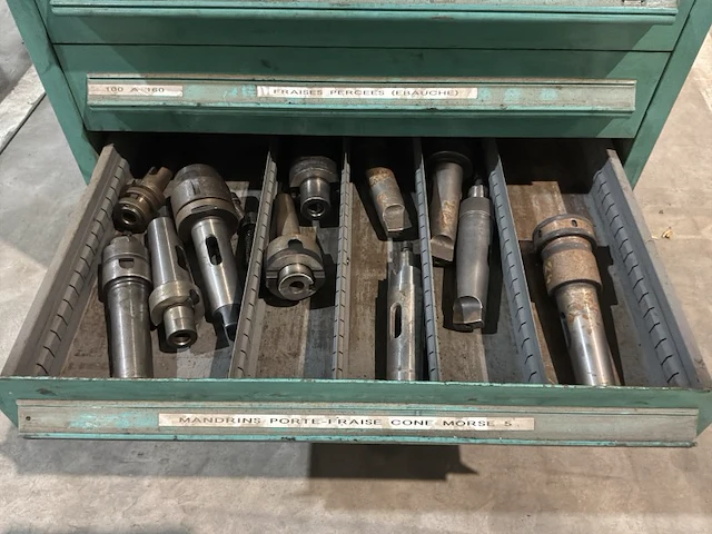 Lista industriële metalen ladekast - afbeelding 5 van  14