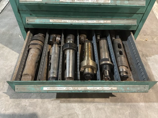 Lista industriële metalen ladekast - afbeelding 6 van  14