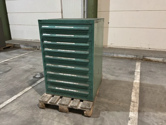 Lista industriële metalen ladekast - afbeelding 1 van  14