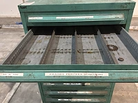 Lista industriële metalen ladekast - afbeelding 12 van  14
