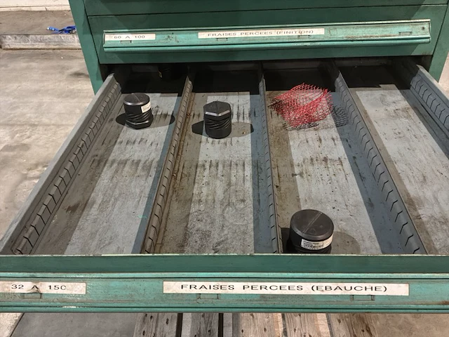 Lista industriële metalen ladekast - afbeelding 13 van  14