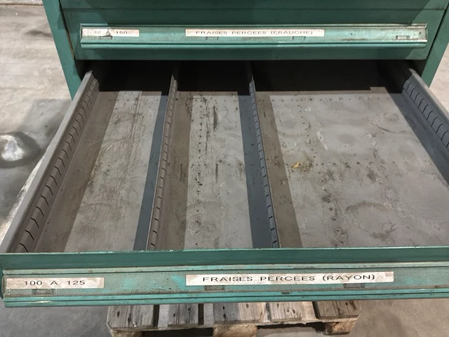 Lista industriële metalen ladekast - afbeelding 14 van  14