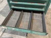 Lista industriële metalen ladekast - afbeelding 4 van  14