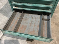 Lista industriële metalen ladekast - afbeelding 5 van  14