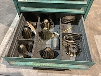 Lista industriële metalen ladekast - afbeelding 6 van  14