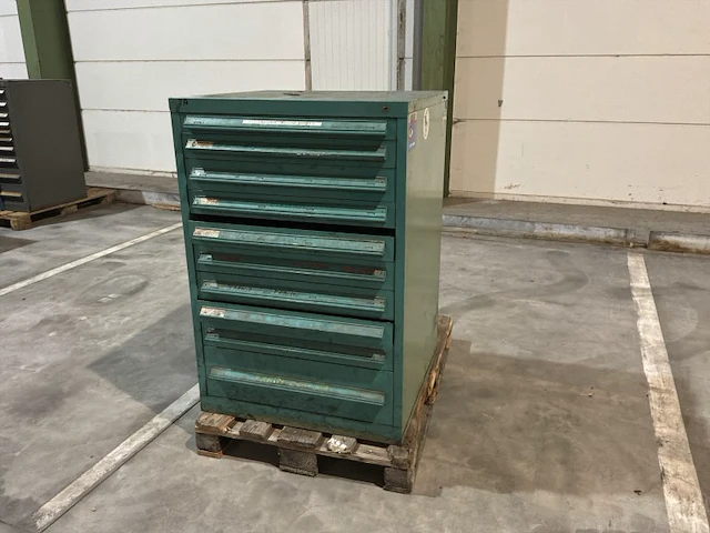 Lista industriële metalen ladekast - afbeelding 1 van  14