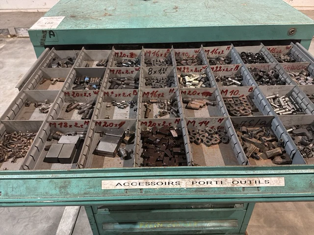 Lista industriële metalen ladekast - afbeelding 10 van  14