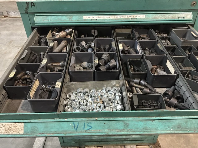 Lista industriële metalen ladekast - afbeelding 11 van  14