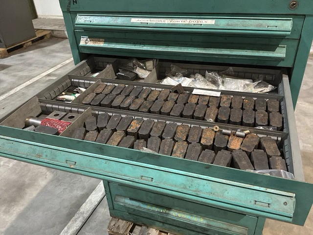 Lista industriële metalen ladekast - afbeelding 12 van  14