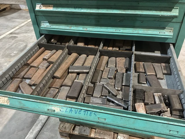 Lista industriële metalen ladekast - afbeelding 13 van  14