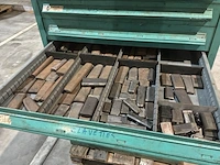 Lista industriële metalen ladekast - afbeelding 13 van  14