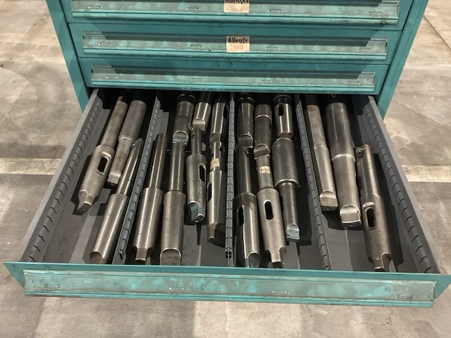 Lista industriële metalen ladekast - afbeelding 4 van  16