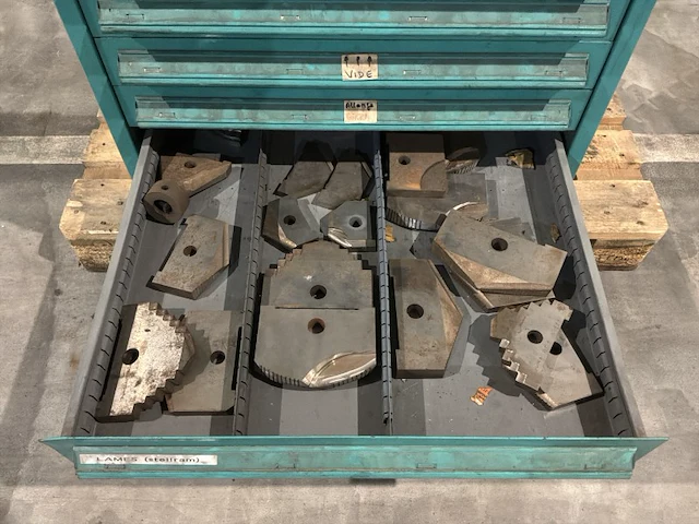 Lista industriële metalen ladekast - afbeelding 7 van  16