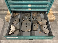 Lista industriële metalen ladekast - afbeelding 7 van  16