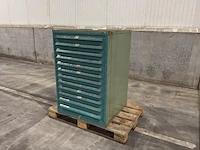 Lista industriële metalen ladekast