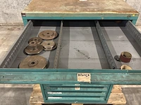 Lista industriële metalen ladekast - afbeelding 12 van  16