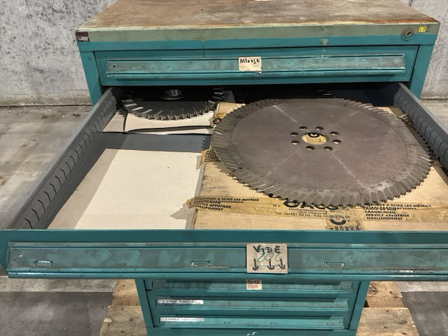 Lista industriële metalen ladekast - afbeelding 13 van  16
