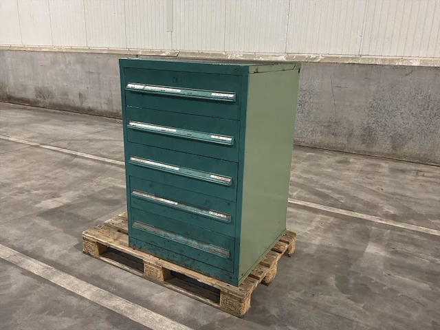 Lista industriële metalen ladekast - afbeelding 1 van  9