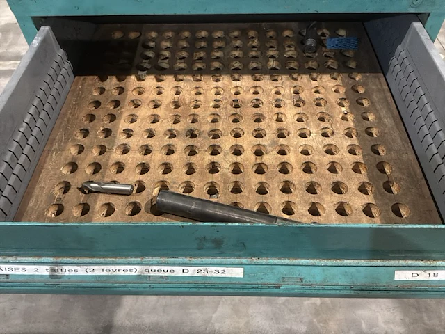 Lista industriële metalen ladekast - afbeelding 5 van  9
