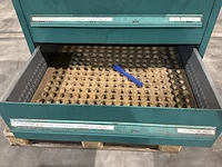 Lista industriële metalen ladekast - afbeelding 7 van  9