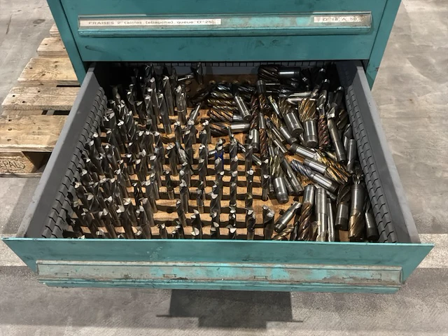 Lista industriële metalen ladekast - afbeelding 9 van  9