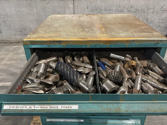 Lista industriële metalen ladekast - afbeelding 8 van  12