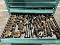 Lista industriële metalen ladekast - afbeelding 4 van  17
