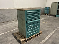 Lista industriële metalen ladekast - afbeelding 10 van  17