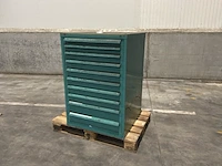 Lista industriële metalen ladekast