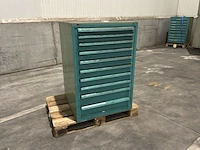 Lista industriële metalen ladekast - afbeelding 7 van  14