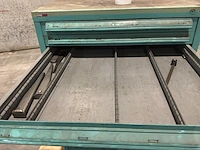 Lista industriële metalen ladekast - afbeelding 12 van  14