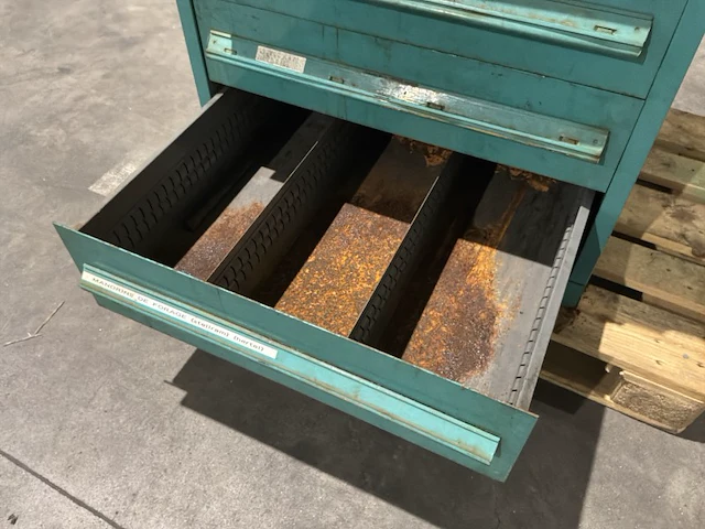 Lista industriële metalen ladekast - afbeelding 2 van  10