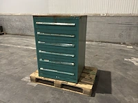 Lista industriële metalen ladekast