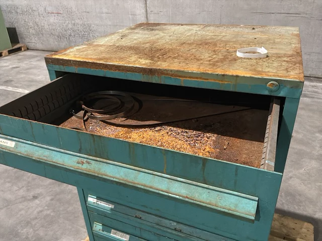 Lista industriële metalen ladekast - afbeelding 6 van  10