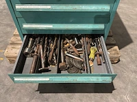 Lista industriële metalen ladekast - afbeelding 2 van  11