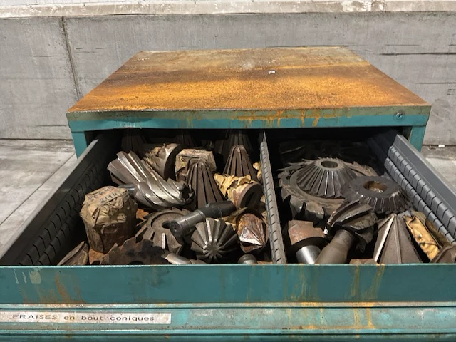 Lista industriële metalen ladekast - afbeelding 7 van  11