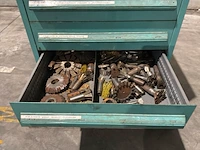 Lista industriële metalen ladekast - afbeelding 10 van  11