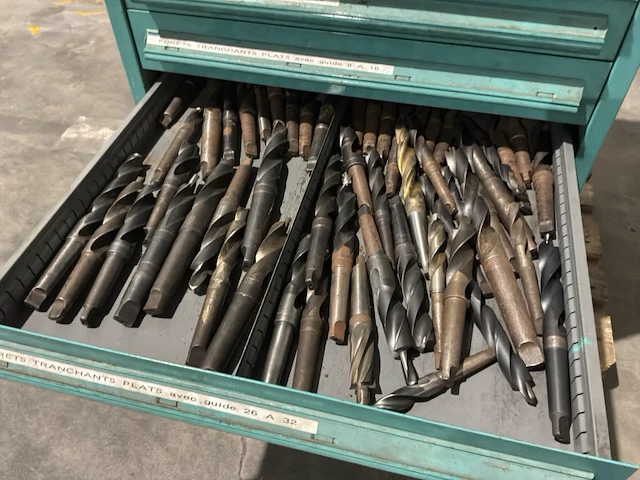 Lista industriële metalen ladekast - afbeelding 3 van  14