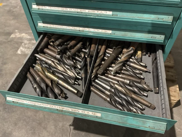 Lista industriële metalen ladekast - afbeelding 4 van  14