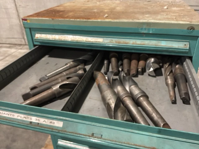 Lista industriële metalen ladekast - afbeelding 11 van  14